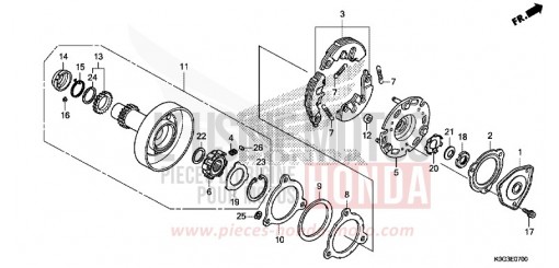 ONE WAY CLUTCH C125AK de 2019